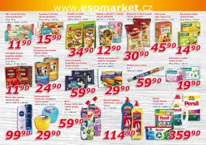 akční leták ESO MARKET 11.6.2025-22.6.2025