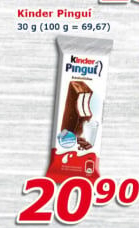 Dezert Pinguí Kinder