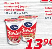 Jogurt smetanový Florian Olma