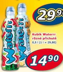 Ochucená voda Waterrr Kubík