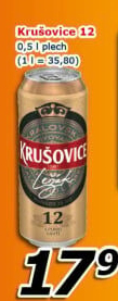 Pivo světlý ležák Královský 12° Krušovice