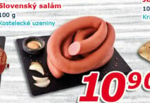 Salám slovenský točený Kostelecké uzeniny