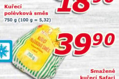 Směs kuřecí polévková mražená DZ Klatovy
