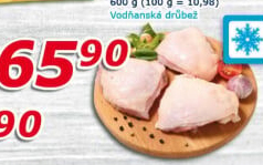 Stehna kuřecí mražená Vodňanské kuře