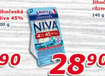 Sýr Niva Jihočeská 45% Madeta