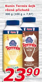 Termix šejk Mlékárna Kunín