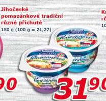 Tradiční pomazánkové Jihočeské Madeta