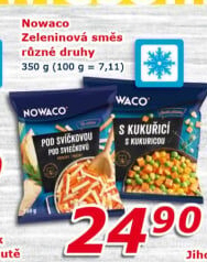Zeleninová směs mražená Nowaco