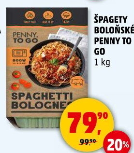 Špagety Penny To Go