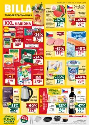 akční leták BILLA 11.6.2025-17.6.2025