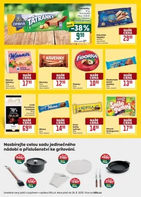 akční leták BILLA 11.6.2025-17.6.2025