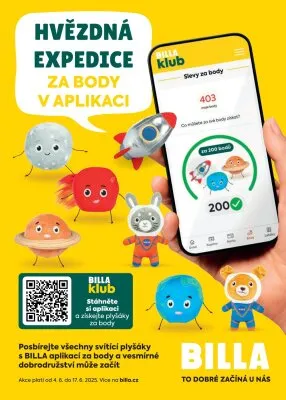 akční leták BILLA 11.6.2025-17.6.2025