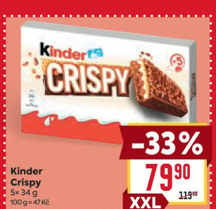 Dezert Crispy Kinder
