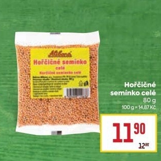 Koření Hořčičné semínko Alibona