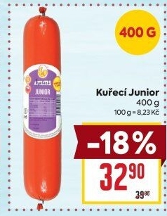 Kuřecí salám Junior DZ Klatovy
