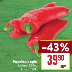 Paprika červená kapie