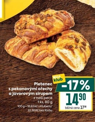 Pletenec plněný