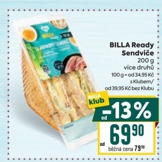 Sendvič Ready Billa