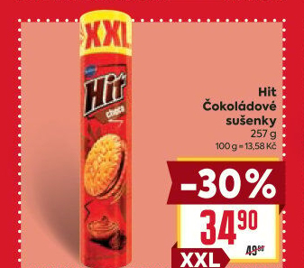 Sušenky Hit Bahlsen