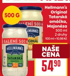 Tatarská omáčka Hellmann'