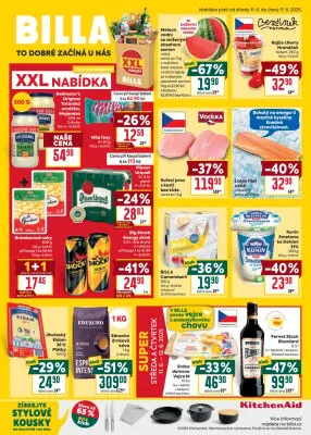 akční leták BILLA 11.6.2025-17.6.2025