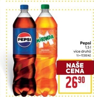 Limonády Pepsi