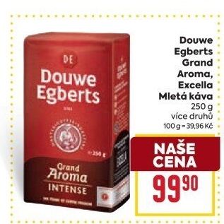 Mletá káva Grand Aroma Douwe Egberts