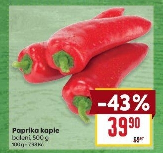 Paprika červená kapie