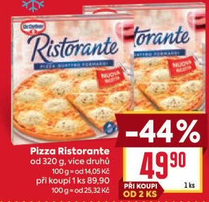 Pizza mražená Ristorante Dr. Oetker