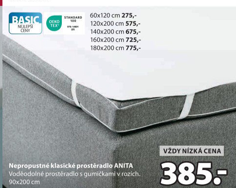 Chránič na matrace nepropustný