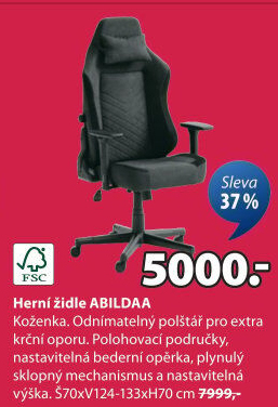 Herní židle Abildaa