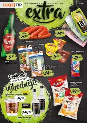 akční leták COOP 11.6.2025-24.6.2025