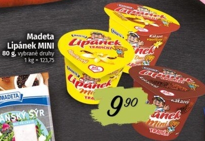 Dezert Lipánek Madeta