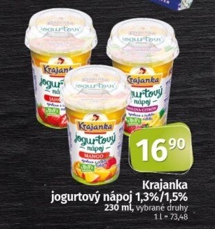 Jogurtový nápoj Krajanka