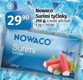 Surimi tyčinky mražené Nowaco