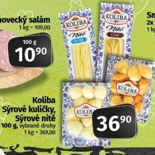 Sýrové kuličky Koliba Bystřice pod Hostýnem