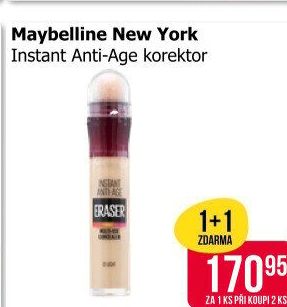 Korektor na kruhy pod očima Instant Anti-Age Eraser Eye Maybelline