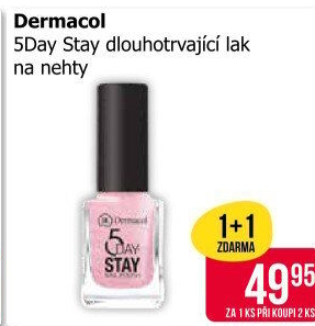 Lak na nehty 5 Day Stay Dermacol