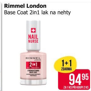 Lak na nehty Nail Nurse 2v1 Rimmel