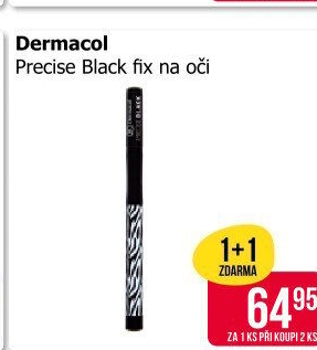 Linky oční Precise Black Dermacol
