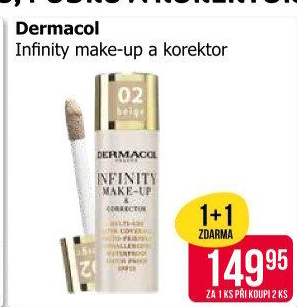 Make-up a korektor 2v1 Infinity Dermacol