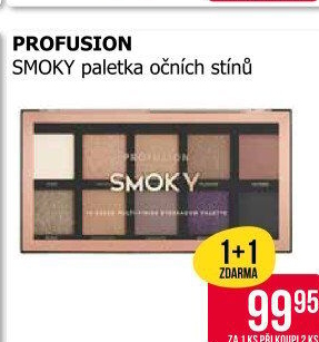 Paletka očních stínů Smoky Profusion