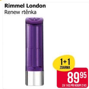 Rtěnka Moisture Renew Rimmel