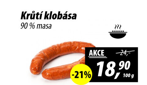 Krůtí klobása