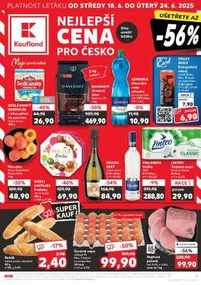 akční leták Kaufland 18.6.2025-24.6.2025