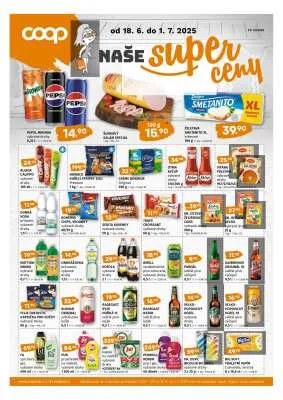 akční leták COOP 18.6.2025-1.7.2025
