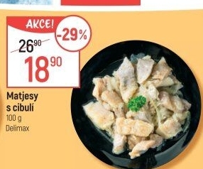 Matjesy s cibulí