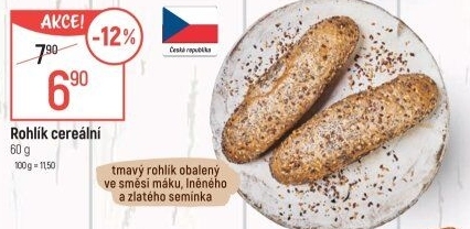 Cereální rohlík
