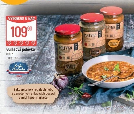 Gulášová polévka Globus