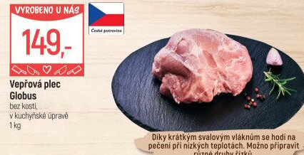 Vepřová plec bez kosti Globus